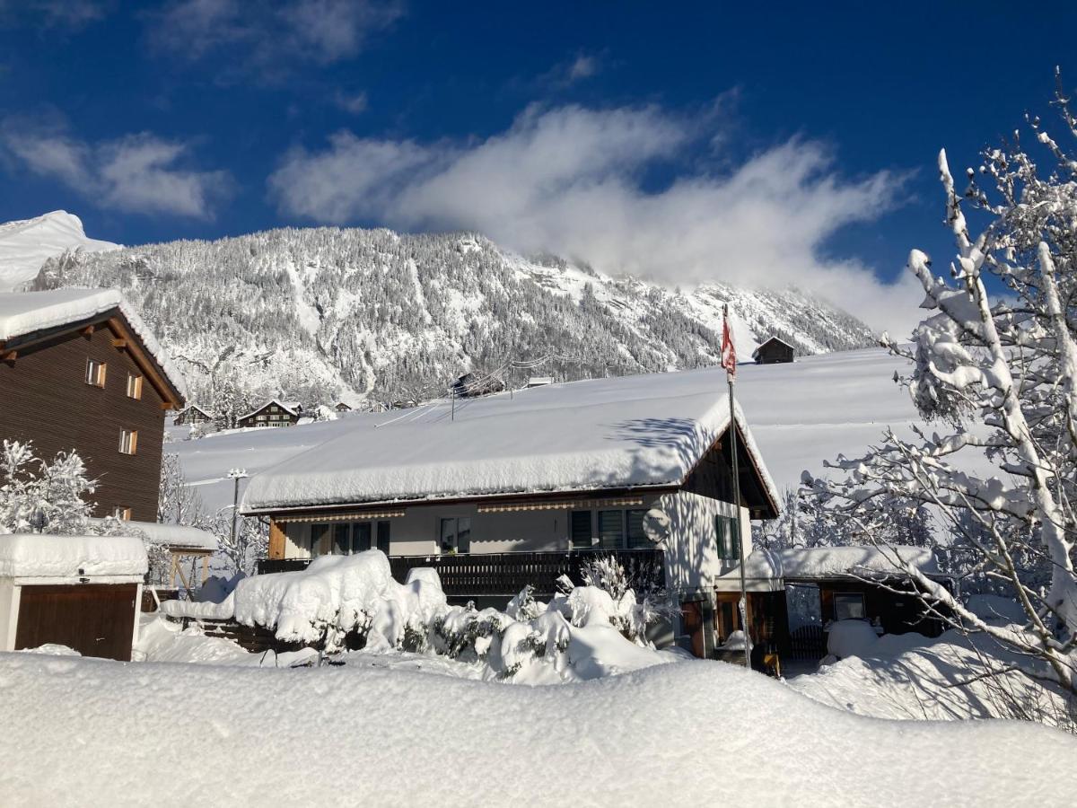 Ferienwohnung Haus Am Bach In Toggenburg Wildhaus Bagian luar foto