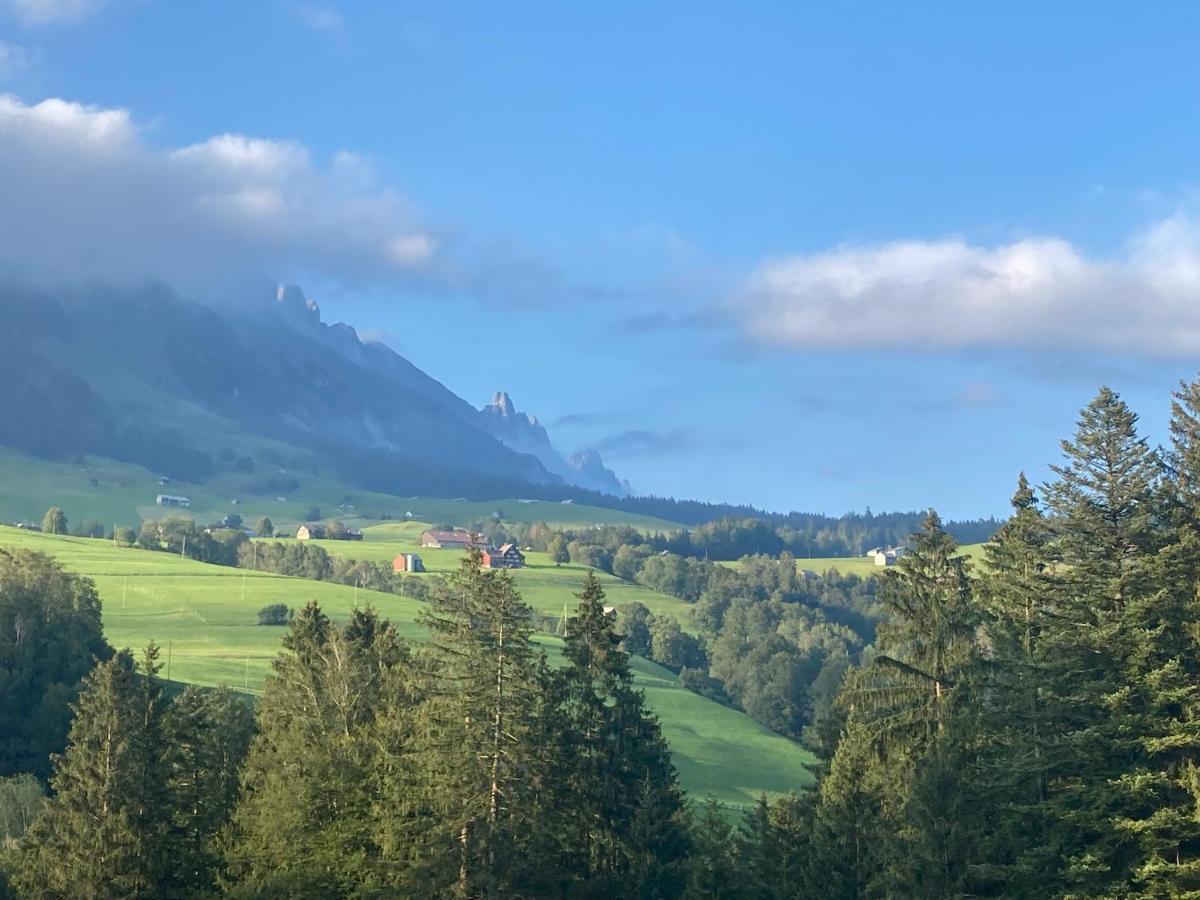 Ferienwohnung Haus Am Bach In Toggenburg Wildhaus Bagian luar foto